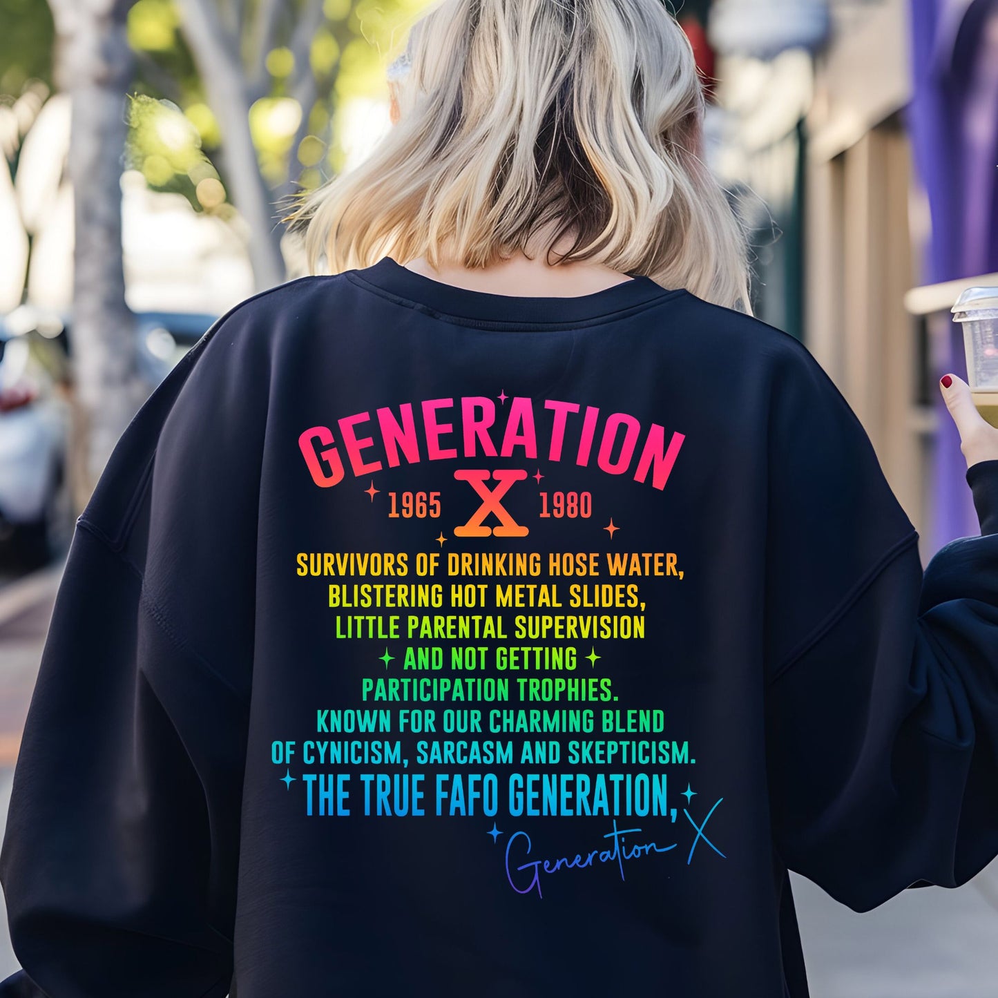 Gen X Double Sided Sweatshirt