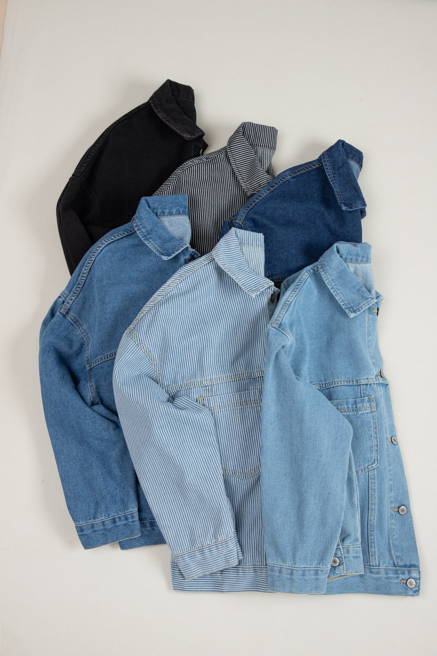 Oversized Pocketed Denim Jacket